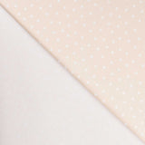 Tissu Piqué Canutillo Étoiles Camel - Ribes y Casals