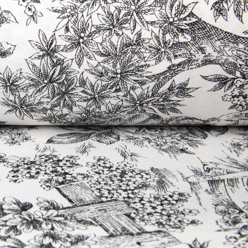 Toile de Jouy Noir - Ribes y Casals