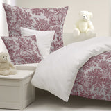 Toile Toile de Jouy Rouge - Ribes y Casals