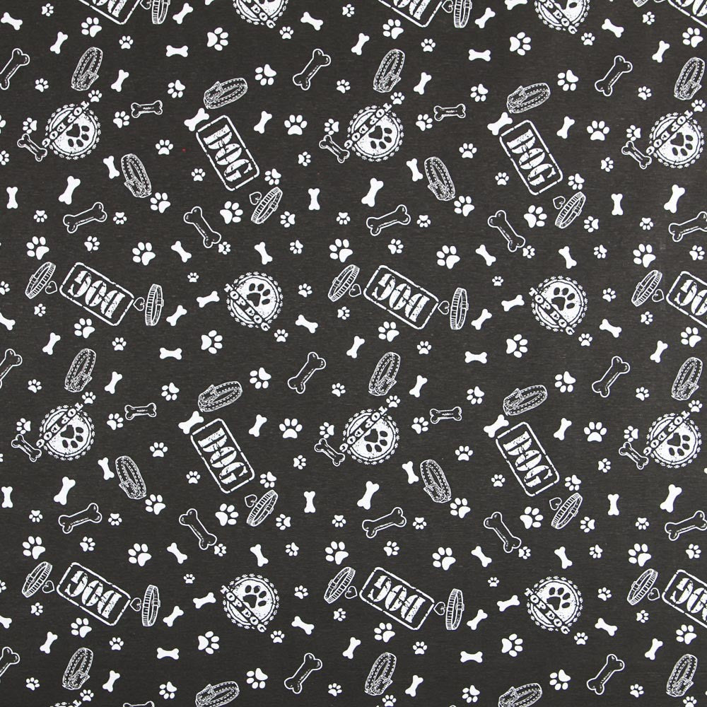 Toile Top Chiens Preto - Ribes y Casals