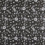 Toile Top Chiens Preto - Ribes y Casals