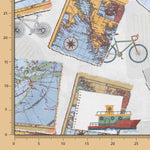 Toile Voyage Gris - Ribes y Casals