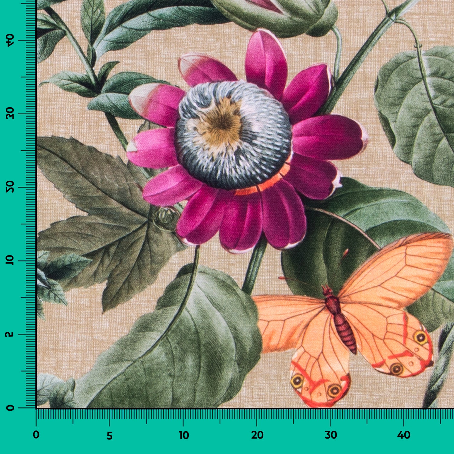 Toile Tropical Sable - Ribes y Casals