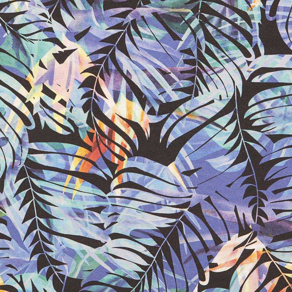 Toile Tropical Bornéo Lila - Ribes y Casals