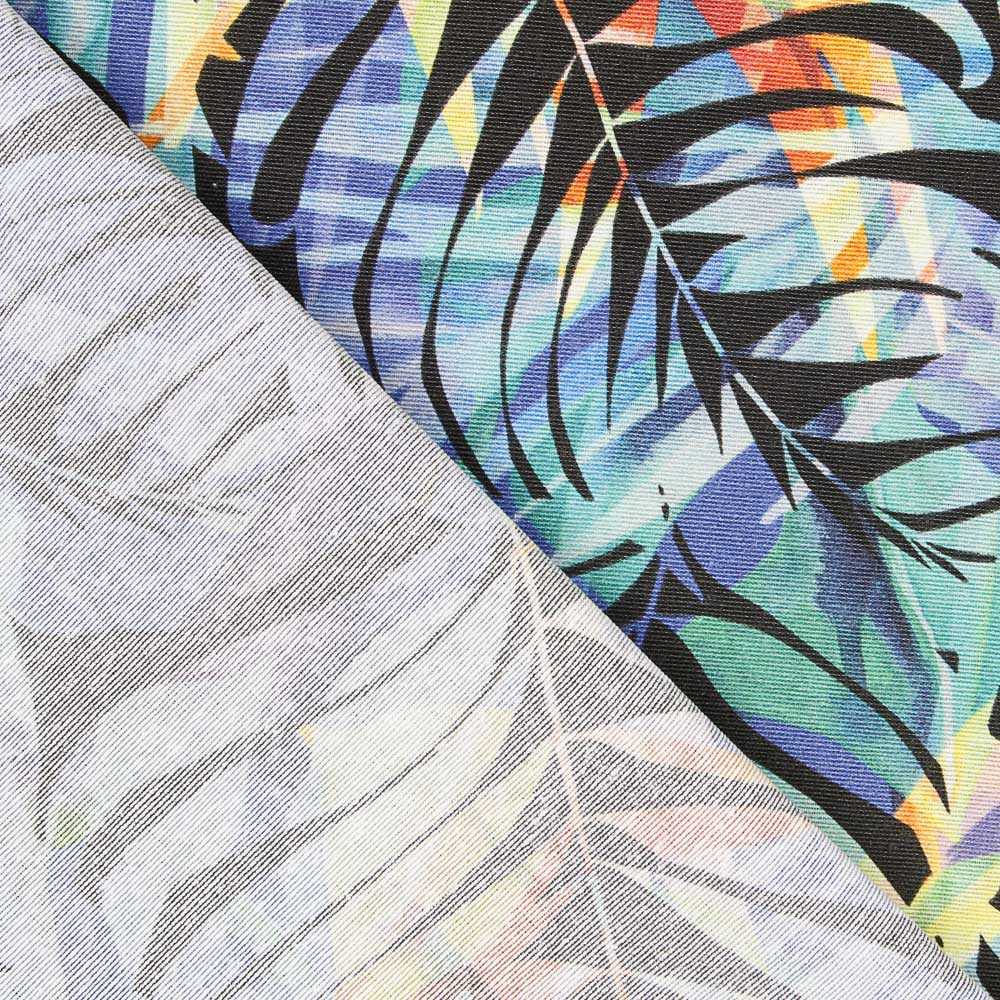 Toile Tropical Bornéo Lila - Ribes y Casals