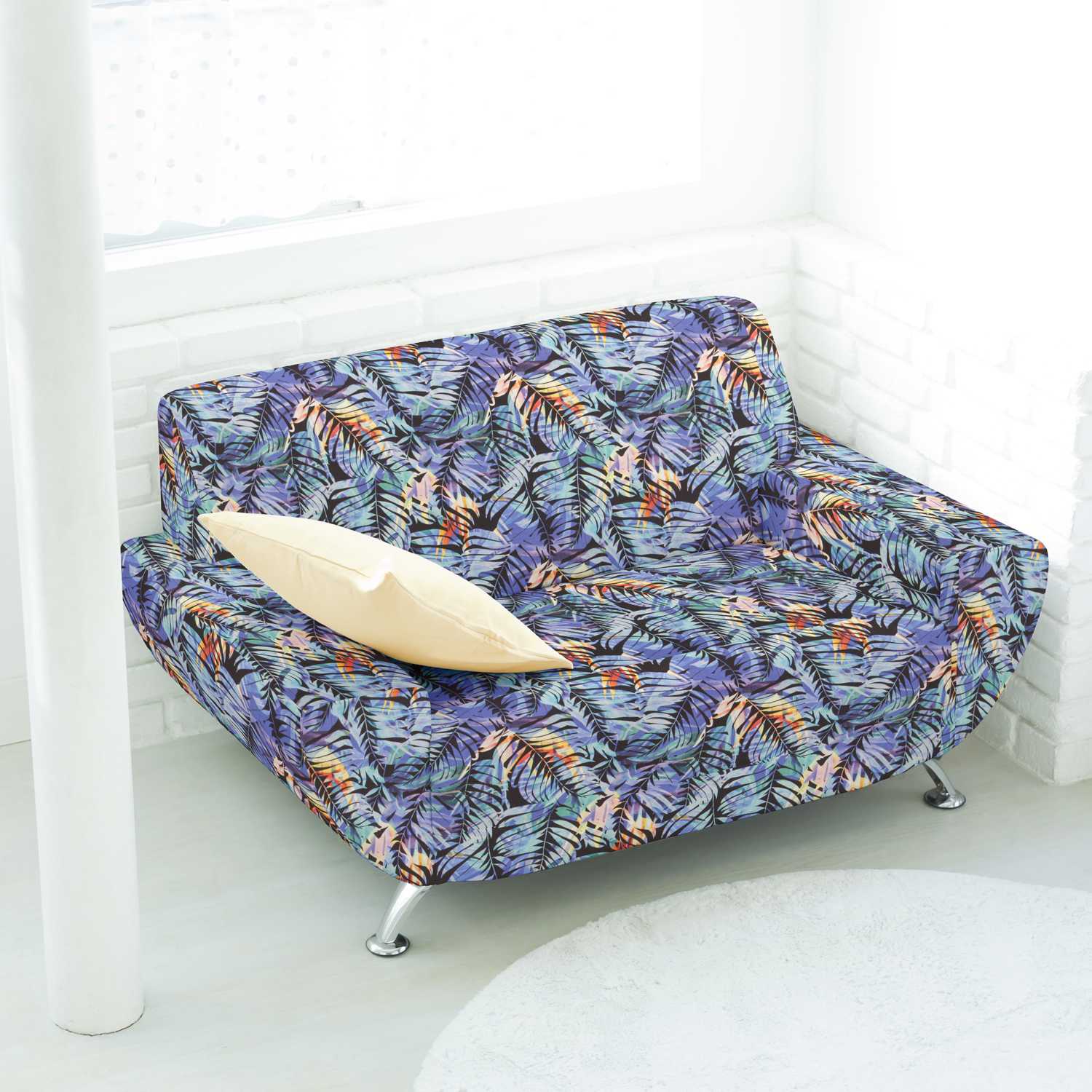 Toile Tropical Bornéo Lila - Ribes y Casals