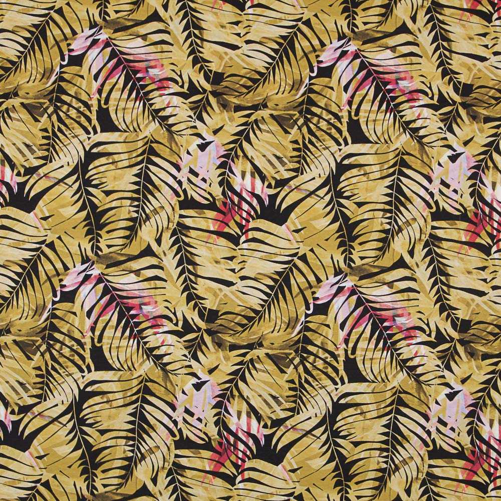 Toile Tropical Bornéo Ocre - Ribes y Casals