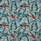 Toile Tropical Bornéo Turquoise - Ribes y Casals