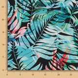 Toile Tropical Bornéo Turquoise - Ribes y Casals