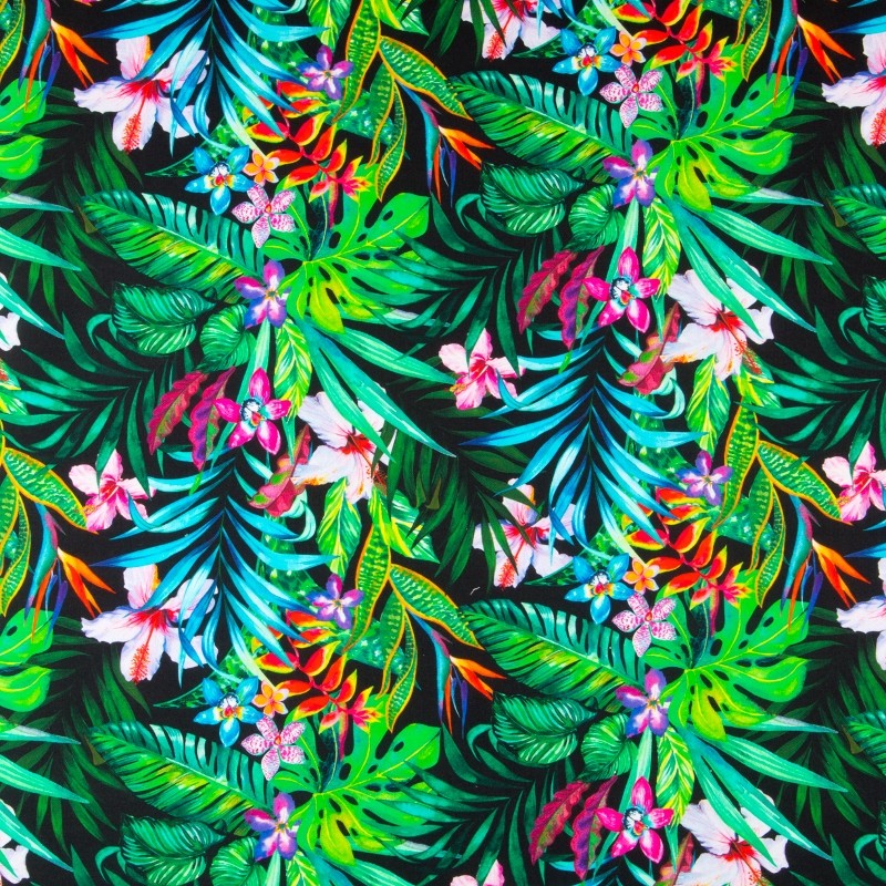 Toile Tropical Noir - Ribes y Casals