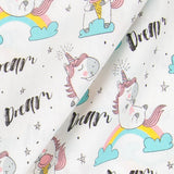 Toile Unicornes Blanc - Ribes y Casals