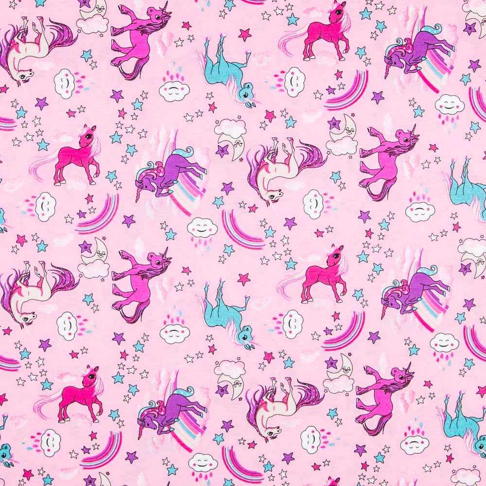 Toile Licorne Rose - Ribes y Casals