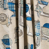 Toile Vespas Beige - Ribes y Casals