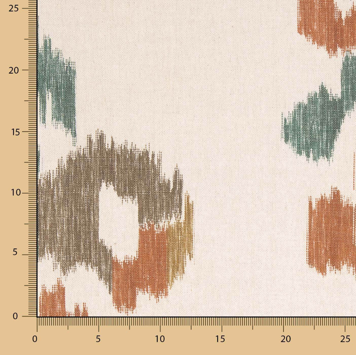 Toile de coton majorquine beige - Ribes y Casals