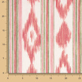 Toile de coton majorquine Illetes rouges - Ribes y Casals