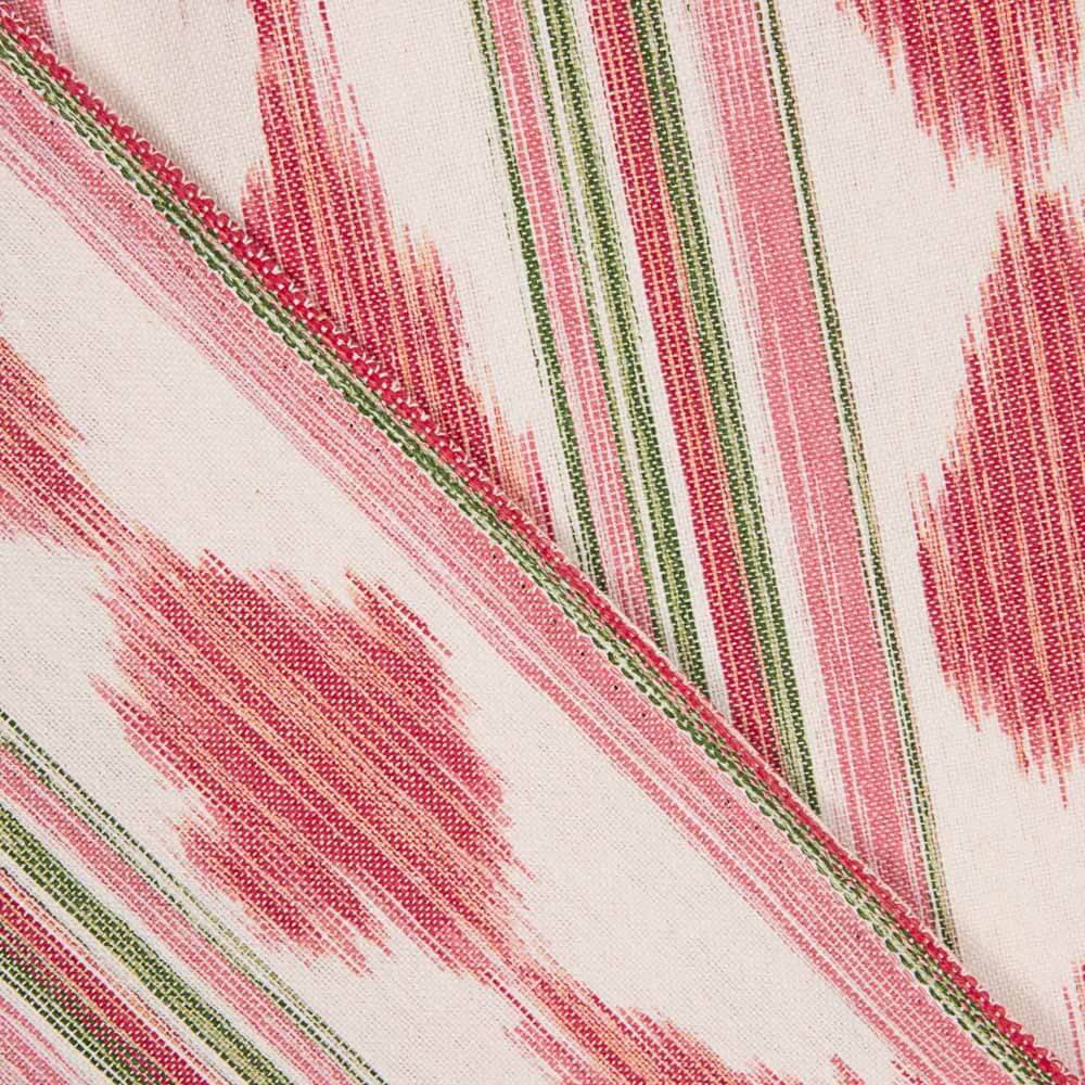 Toile de coton majorquine Illetes rouges - Ribes y Casals