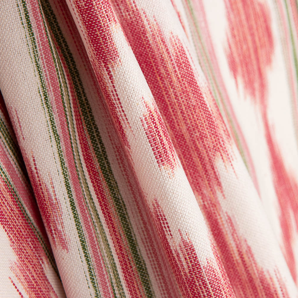 Toile de coton majorquine Illetes rouges - Ribes y Casals