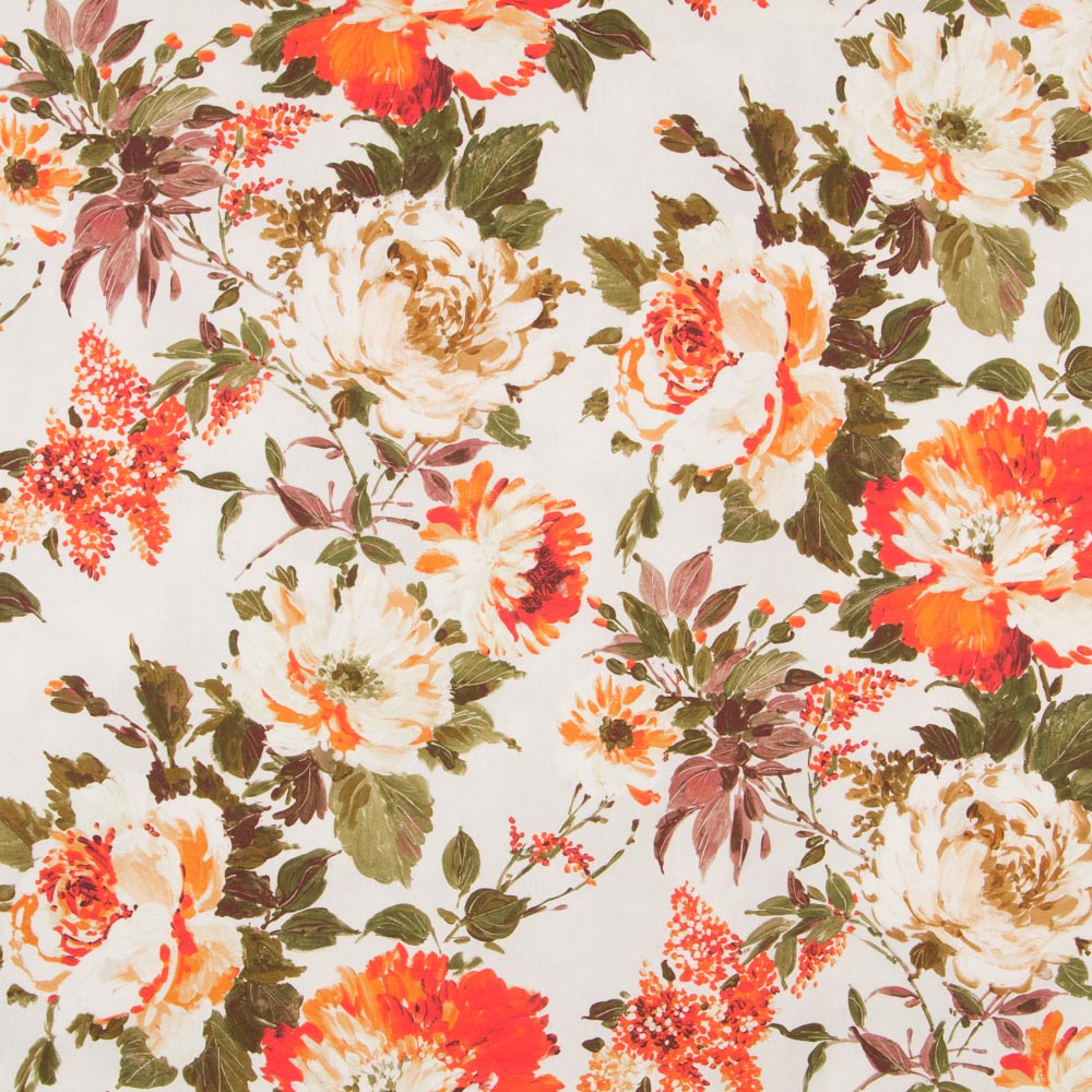 Toile Coton Bio Camélia - Ribes y Casals