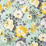 Toile Coton Bio Camélia Vert - Ribes y Casals