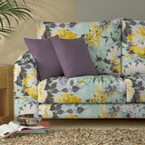 Toile Coton Bio Camélia Vert - Ribes y Casals