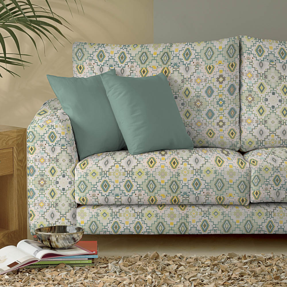 Toile Coton Bio Vert Clair - Ribes y Casals