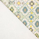 Toile Coton Bio Vert Clair - Ribes y Casals