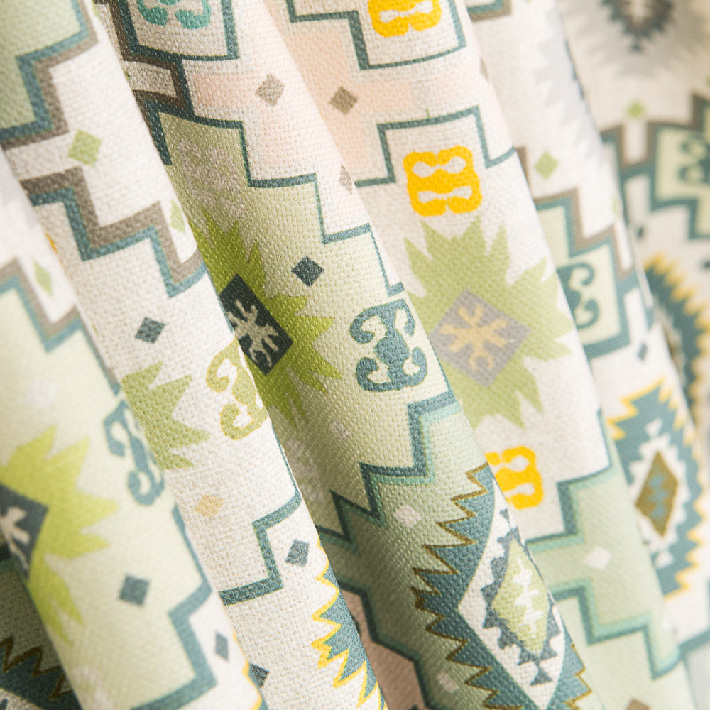 Toile Coton Bio Vert Clair - Ribes y Casals