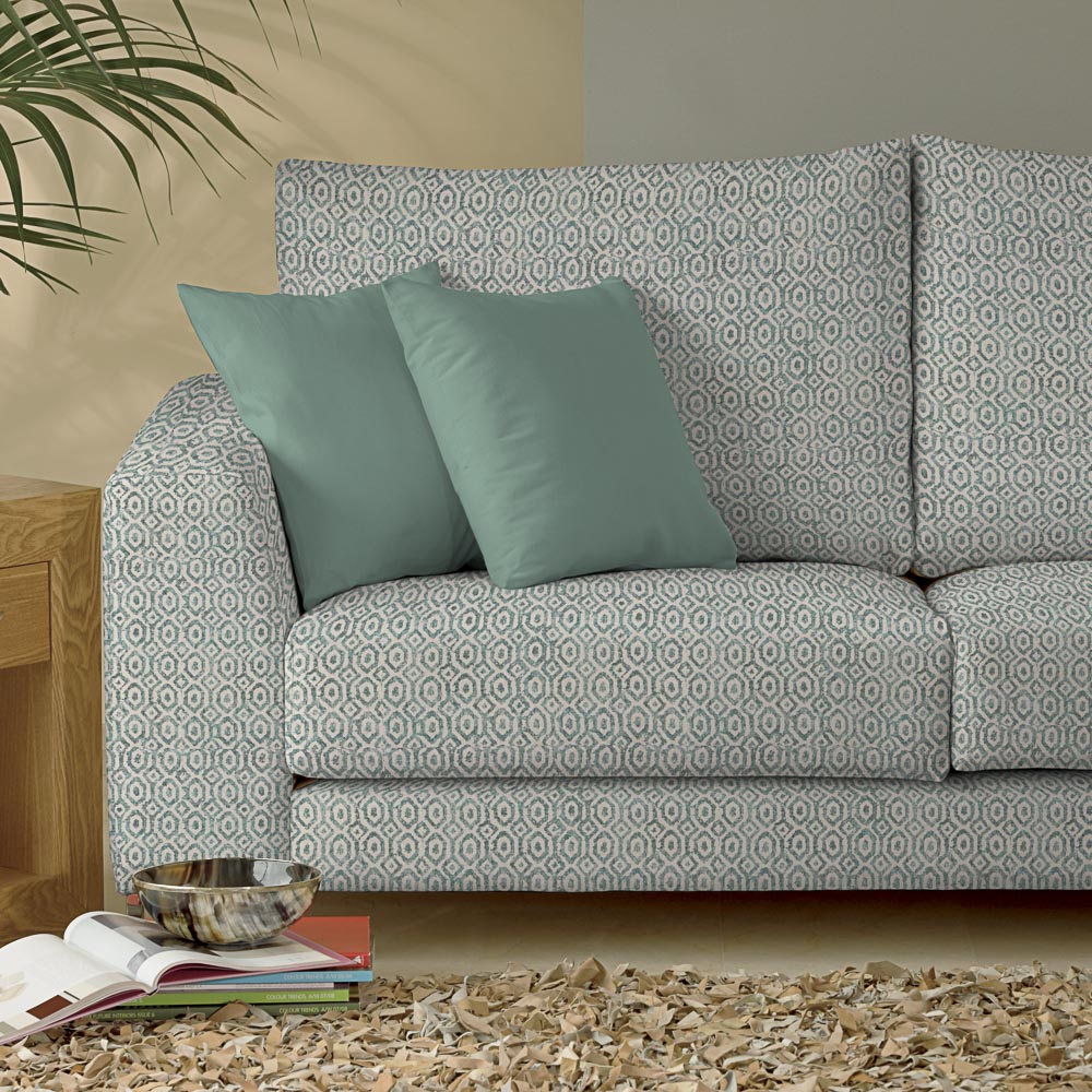 Toile Coton Bio Helga Vert - Ribes y Casals