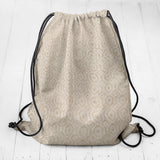 Toile Coton Bio Helga Beige - Ribes y Casals