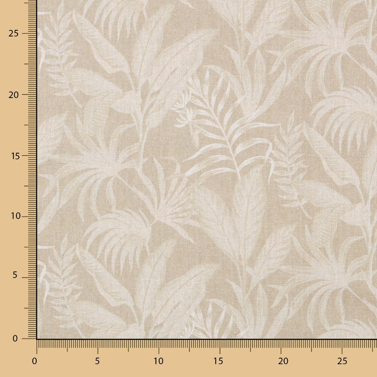 Toile Coton Bio Nur Beige - Ribes y Casals
