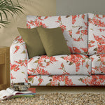 Toile Coton Bio Rosana Rouge - Ribes y Casals