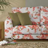 Toile Coton Bio Rosana Rouge - Ribes y Casals