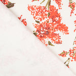 Toile Coton Bio Rosana Rouge - Ribes y Casals