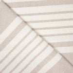 Toile Coton Rayures Beige - Ribes y Casals