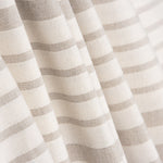 Toile Coton Rayures Beige - Ribes y Casals