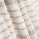 Toile Coton Rayures Beige - Ribes y Casals