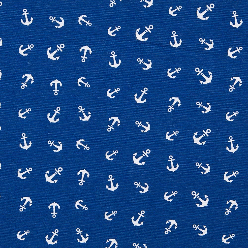 Toile Ancres Marine Bleu - Ribes y Casals