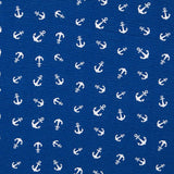 Toile Ancres Marine Bleu - Ribes y Casals