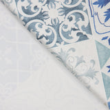 Toile Anti-Taches Carreaux Bleu - Ribes y Casals