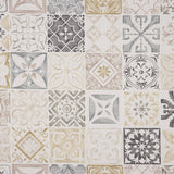 Toile Anti-Taches Carreaux Beige - Ribes y Casals