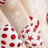 Boules de Noël en toile Ecru - Ribes y Casals