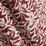 Toile coton tiges bordeaux - Ribes y Casals