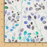 Toile Panama Points Bleu Glace - Ribes y Casals