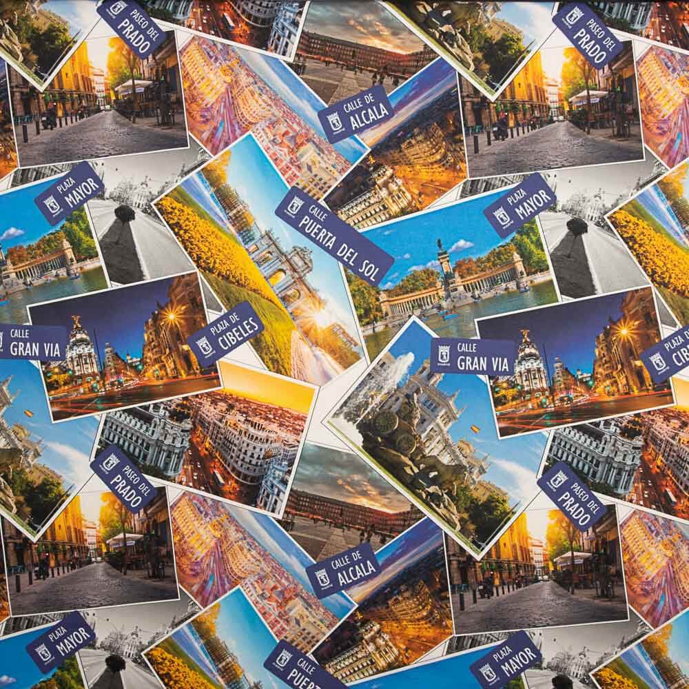 Tableau sur toile Rues de Madrid - Ribes y Casals