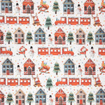 Toile Train de Noël - Ribes y Casals