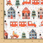 Toile Train de Noël - Ribes y Casals