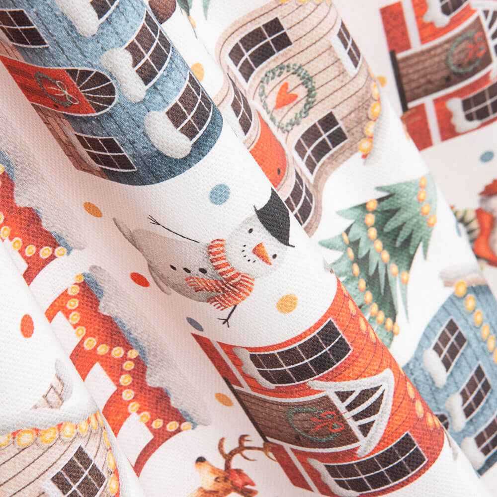 Toile Train de Noël - Ribes y Casals