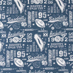 Toile Championnat Bleu - Ribes y Casals