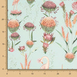 Toile Hérons Vert d&#39;Eau Koi - Ribes y Casals