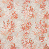 Toile imprimée corail terracotta - Ribes y Casals
